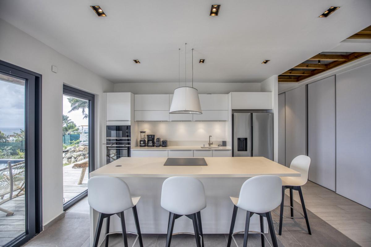 A louer villa 4 chambre Baie Orientale Saint Martin_ Cuisine - 14